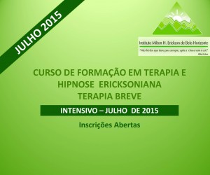 Curso de FORMAcaO EM PSICOTERAPIA E HIPNOSE INTENSIVO SITE JULHO 2015