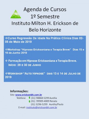 Agenda de Cursos 1 Semestre